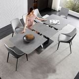 Bàn ăn mặt đá thông minh Zues (không gồm ghế)