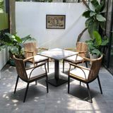 Bộ bàn ghế cafe ngoài trời
