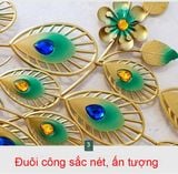 Đồng hồ Đôi chim công 2888