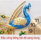 Đồng hồ Đôi chim công 2888