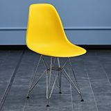 Ghế nhựa PP chân mạ DPA009