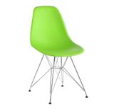 Ghế nhựa PP chân mạ DPA009