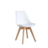 Ghế mặt nệm chân gỗ DPA05