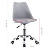 Ghế mặt nệm chân xoay nâng hạ DPA05C