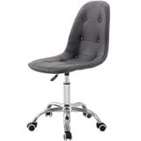 Ghế da cúc chân xoay DPA11B