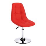 Ghế da cúc chân trụ xoay DPA11C