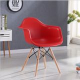 Ghế nhựa thuyền chân gỗ DPA14