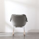 Ghế bập bênh thư giãn lựng nhựa bọc đệm DPA1TG