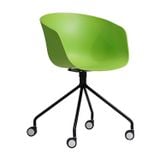 Ghế nhựa chân sắt di động DPA23A