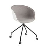 Ghế nhựa bọc vải chân sắt di động DPA24A