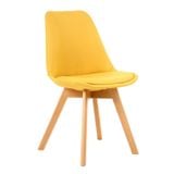 Ghế bọc vải chân gỗ DPA27