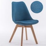 Ghế bọc vải chân gỗ DPA27