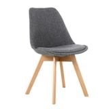 Ghế bọc vải chân gỗ DPA27