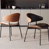 Ghế ăn bọc da cao cấp Elara