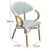 ghế cafe ngoài trời