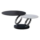 Bàn trà tròn 2 mặt xoay DPBT02