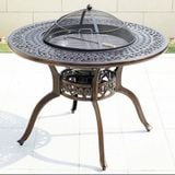 Bộ bàn ghế sân vườn DPBV06 + Ghế LU6051C