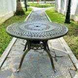 Bàn sân vườn có bếp than DPBV06 (không gồm ghế)