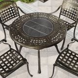 Bàn sân vườn có bếp than DPBV06 (không gồm ghế)