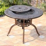 Bàn sân vườn có bếp than DPBV06 (không gồm ghế)