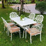 Bàn sân vườn chữ nhật LU6072 (không gồm ghế)