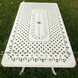 Bàn sân vườn chữ nhật LU6072 (không gồm ghế)