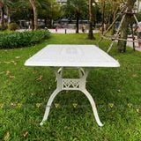 Bộ bàn ghế nhôm ngoài trời LU6072 + Ghế LU6005C