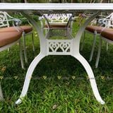 Bộ bàn ghế nhôm ngoài trời LU6072 + Ghế LU6005C