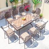 Bàn sân vườn mặt đá DPBV14 (không gồm ghế)