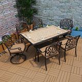 Bàn sân vườn mặt đá DPBV15 (không gồm ghế)