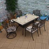 Bàn sân vườn mặt đá DPBV15 (không gồm ghế)