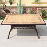 Bàn sân vườn mặt đá DPBV15 (không gồm ghế)