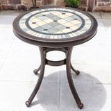 Bàn nhôm đúc ngoài trời mặt đá DPBV17 (không gồm ghế)