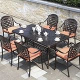 Bàn sân vườn chữ nhật DPBV08A (không gồm ghế)