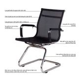 Ghế lưới quỳ lưng thấp DPD6