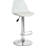 Ghế bar xoay chân mạ lưng nhựa DPE07