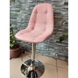 Ghế bar da cúc chân mâm trụ xoay DPE11A