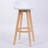 Ghế nệm xoay chân sắt giả gỗ DPE15