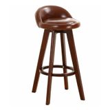 Ghế nệm xoay chân sắt giả gỗ DPE15