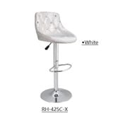 Ghế bar nhung chân trụ xoay DPE16