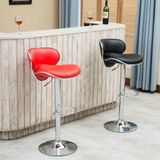 Ghế bar nệm da trụ xoay DPE17