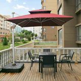 Ô DÙ VUÔNG LỆCH TÂM NHÔM PHÁT SÁNG DPOVLTNPS30