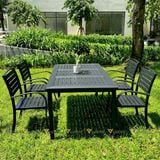 bàn ghế ngoài trời sân vườn polywood luxvie