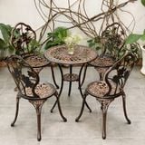 Ghế Ngoài Trời Nhôm Đúc GN27