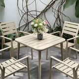 Bàn nhôm đúc ngoài trời BNVB (không gồm ghế)