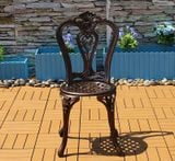 Bộ bàn ghế ban công LU6161 + Ghế LU6027C