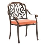 Bộ bàn ghế nhôm ngoài trời LU6072 + Ghế LU6005C