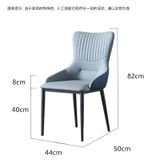 Ghế ăn bọc da cao cấp Yuki