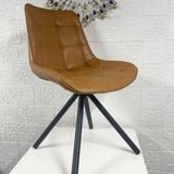 Ghế ăn Mora Loft chấm bi chân chụm xoay