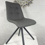 Ghế ăn Mora Loft chấm bi chân chụm xoay